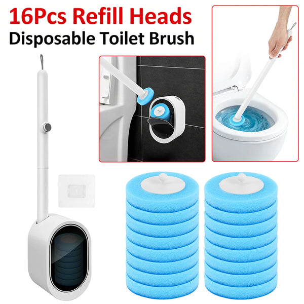 QuickClean Wall Toilet Kit