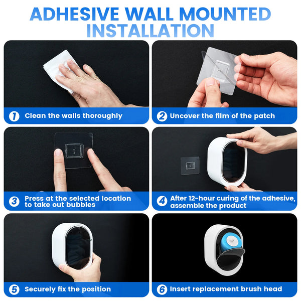 QuickClean Wall Toilet Kit