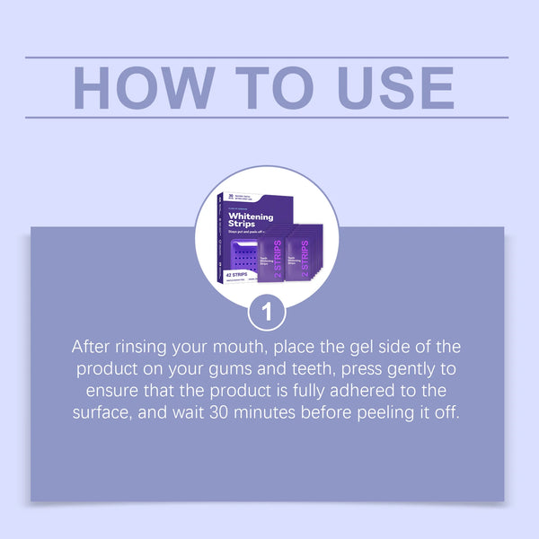 Purple Smile Teeth Whitening Strips