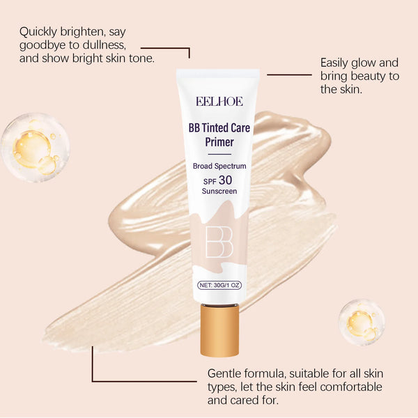 BB Cream Makeup Foundation Full Coverage Concealer Waterproof Sunscreen Spf 30 Skin Glow Products Brightening Face Primer