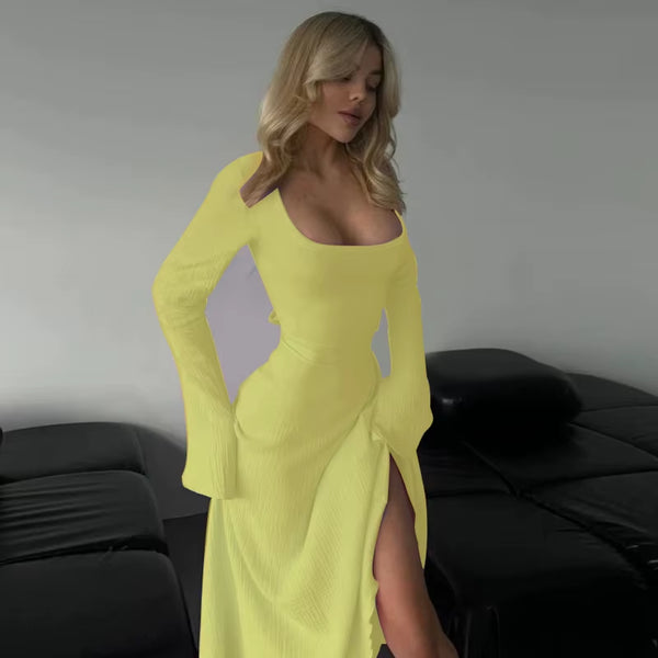 Modern Slim Long Evening Dress